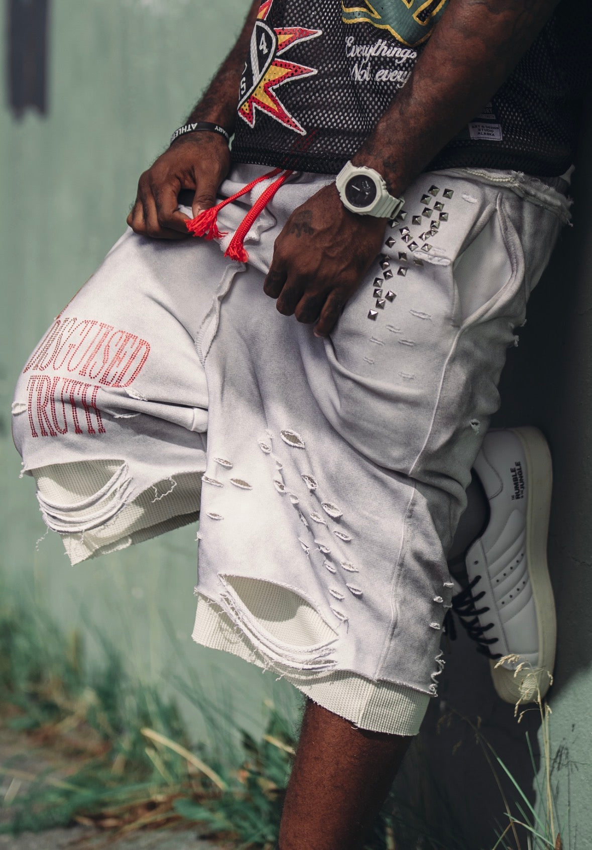 Long Thermal Distressed shorts, ONLY 30 MADE