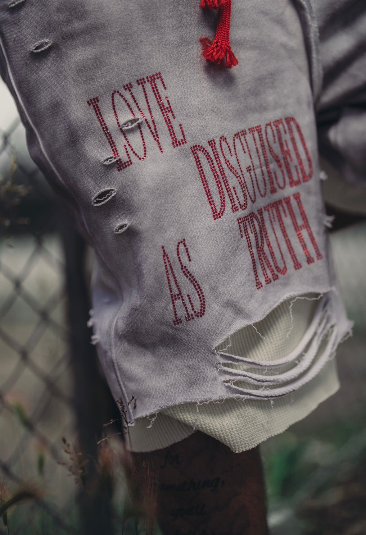 Long Thermal Distressed shorts, ONLY 30 MADE