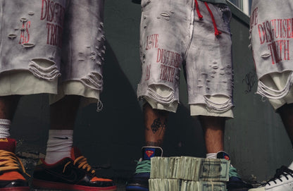 Long Thermal Distressed shorts, ONLY 30 MADE